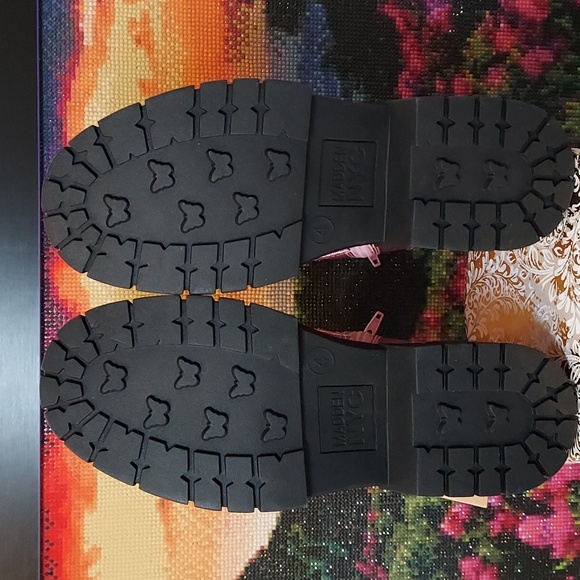Girls Madden NYC Lug Bootom Combat Boot - Picture 10 of 15